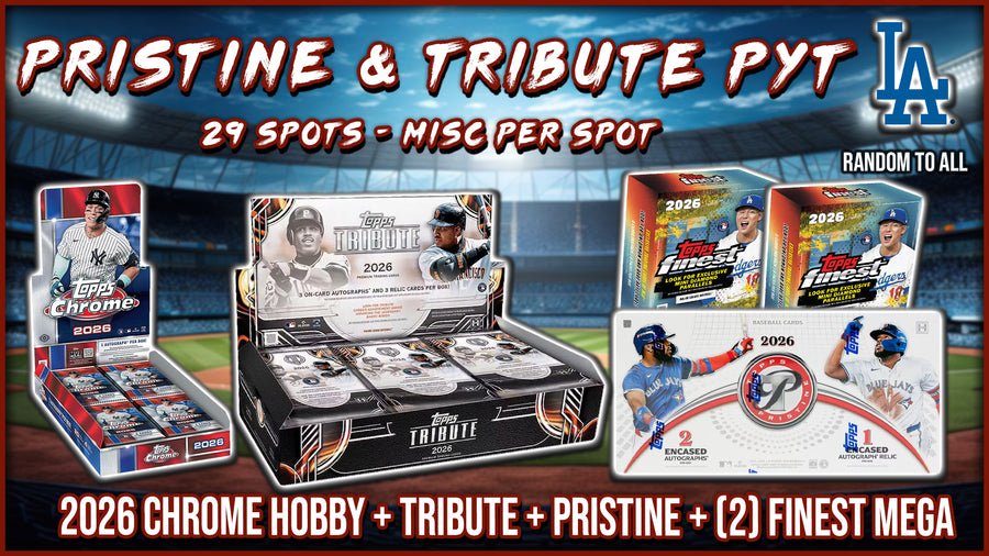 JML #1028 - Pristine & Tribute PYT (Dodgers Random) (8/20/26)