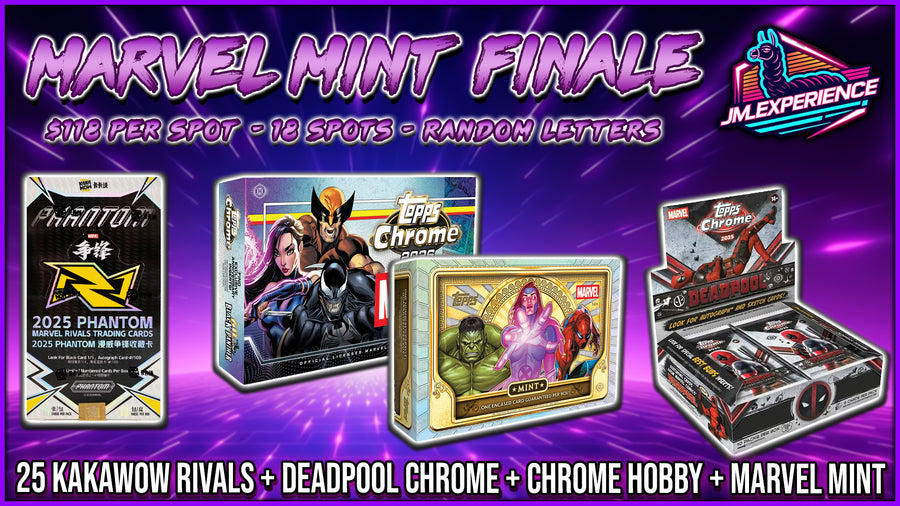JML #1034 - Marvel Mint Finale (Random Letter) (8/20/26)