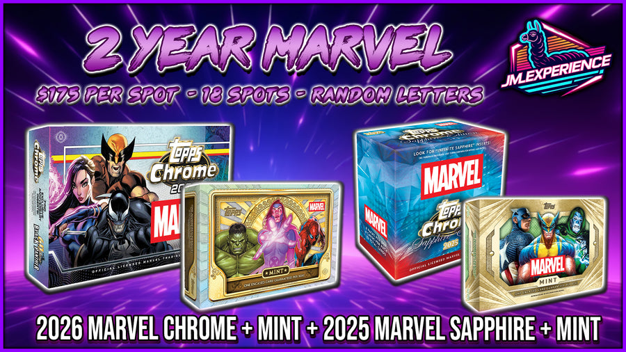 JML #1039 - 2 Year Marvel (Random Letter) (8/27/26)