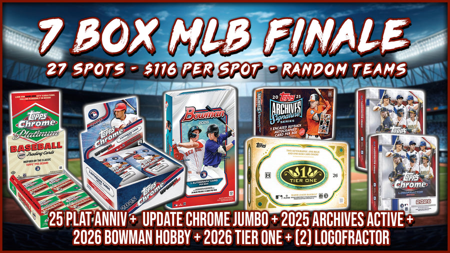 JML #1043 - 7 Box MLB Finale (8/27/26)