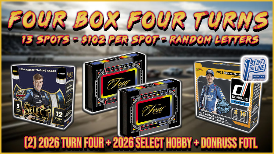 JML #1072 - Four Box Four Turns (Random Letter) (9/17/26)