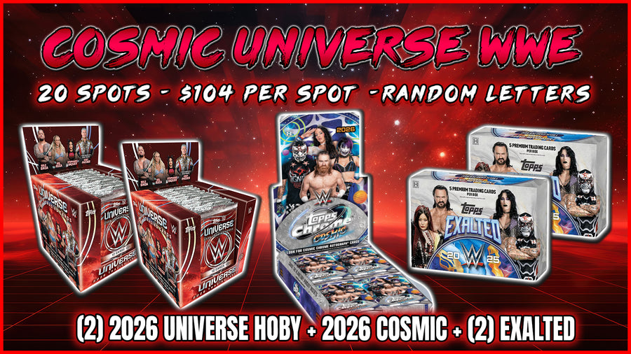 JML #1073 - Cosmic Universe WWE (Random Letter) (9/17/26)