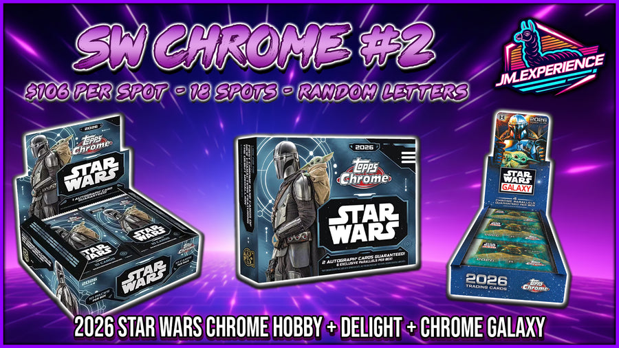 JML #1089 - Star Wars Chrome #2 (Random Letter) (10/1/26)