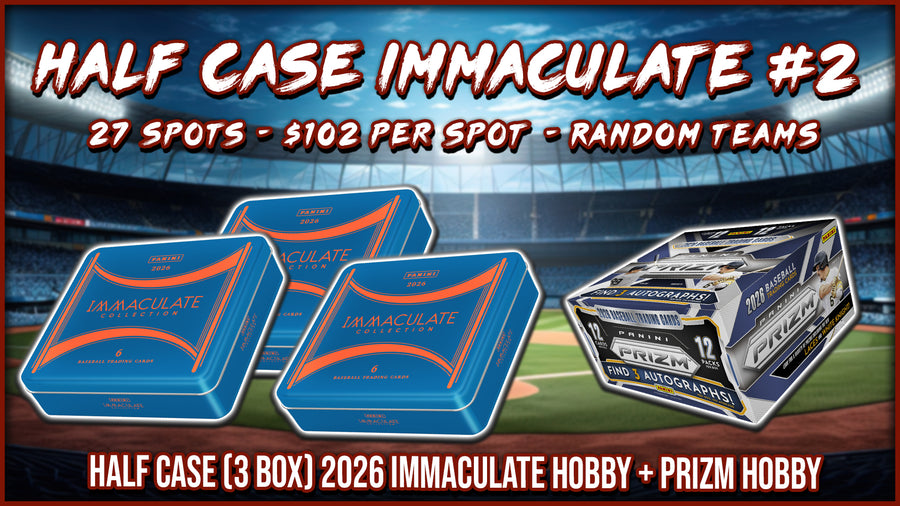 JML #1090 - Half Case Immaculate #2 (Random Team) (10/1/26)