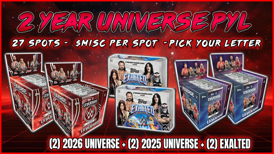JML #1105 - 2 Year Universe PYL (Pick Your Letter) (First Name) (10/15/26)