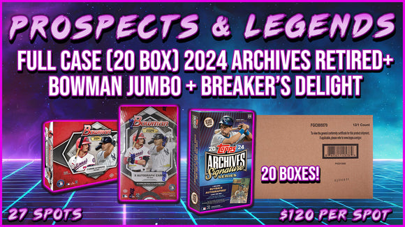 RGL #2901 - Prospects & Legends Baseball  (5/18/24)