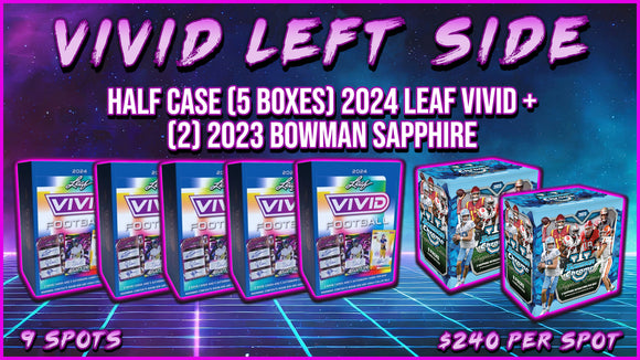 RGL #2903 - Vivid Half Case & Sapphire Left Side Serial Number (5/18/24)