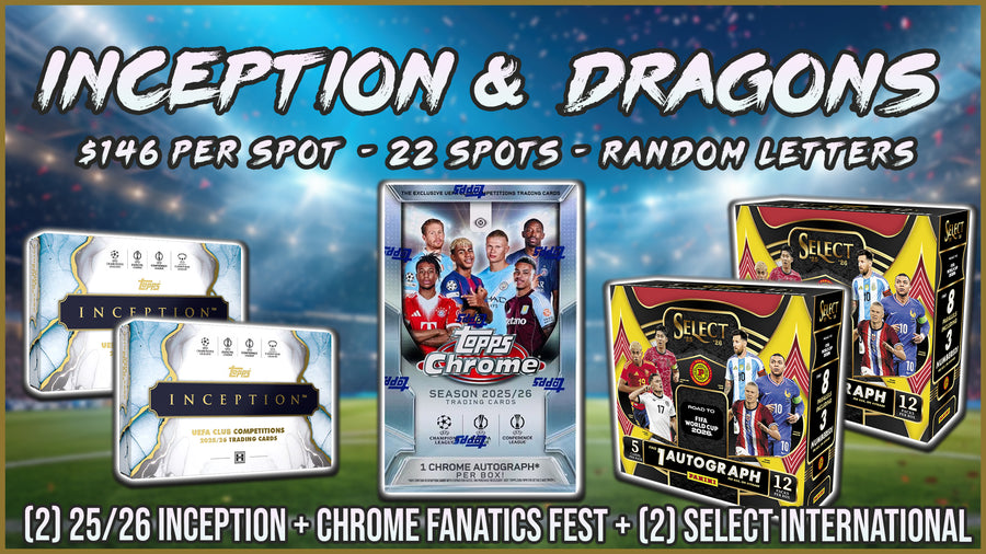 RGL #5788 - Inception & Dragons (Random Letter) (8/19/26)