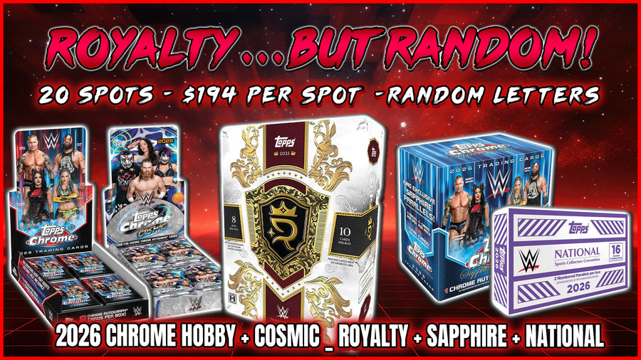RGL #5824 - Royalty...But Random (Random Letter) (8/29/26)