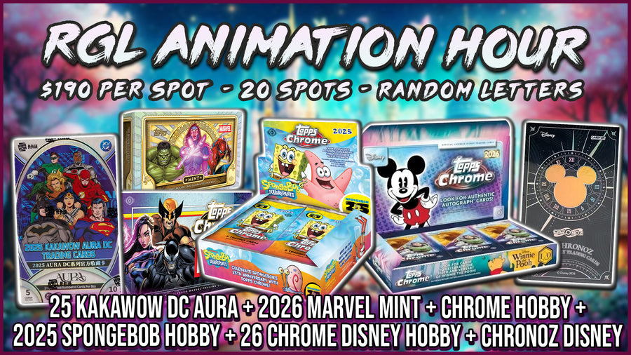 RGL #5835 - RGL Animation Hour (Random Letter) (8/29/26)