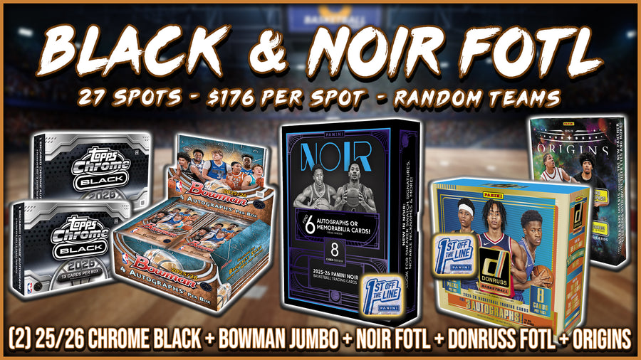 RGL #5880 - Black & Noir FOTL (Random Team) (9/16/26)