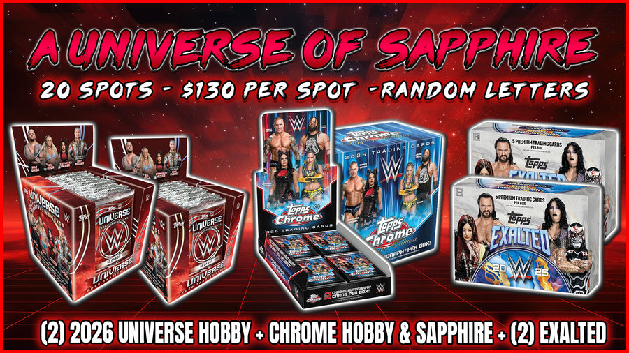 RGL #5917 - A Universe of Sapphire (Random Letter) (9/26/26)
