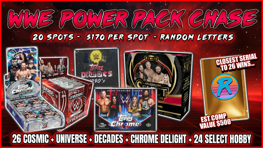 RGL #5927 - WWE Power Pack Chase (Random Letter) (9/30/26)