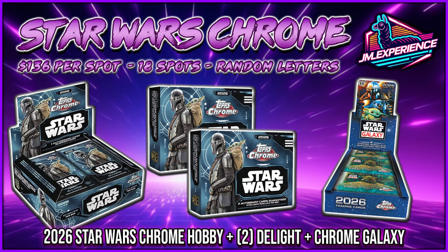 RGL #5929 - Star Wars Chrome (Random Letter) (9/30/26)