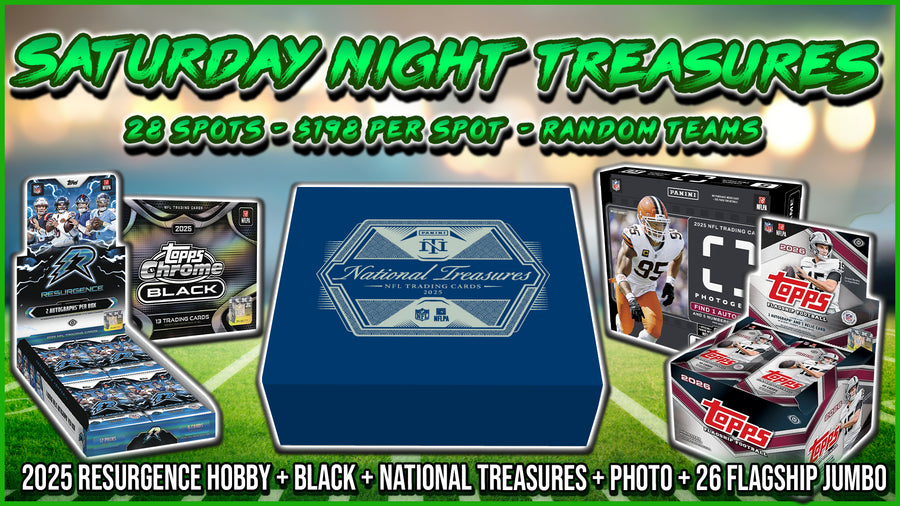 RGL #5965 - Saturday Night Treasures (Random Team) (10/10/26)
