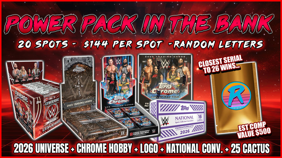 RGL #5969 - Power Pack in the Bank WWE (Random Letter) (10/10/26)