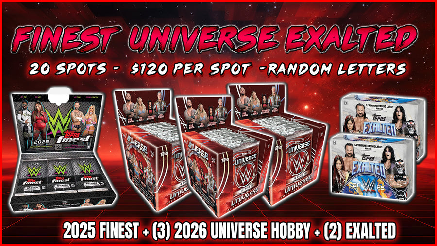 RGL #5986 - Finest Universe Exalted (Random Letter) (10/14/26)