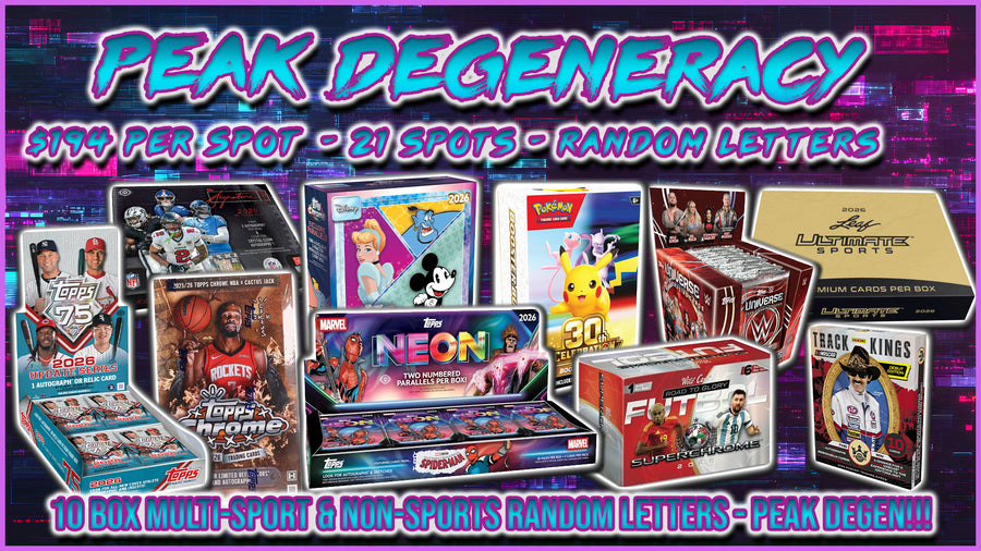 RGL #5989 - Peak Degeneracy (Random Letter) (10/14/26)