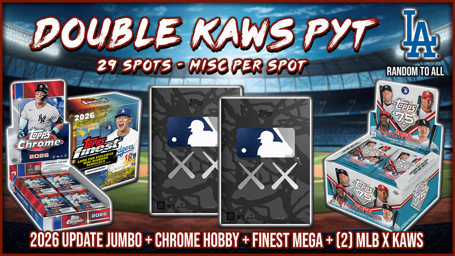 RGL #6002 - Double KAWS PYT (Dodgers Random) (10/21/26)