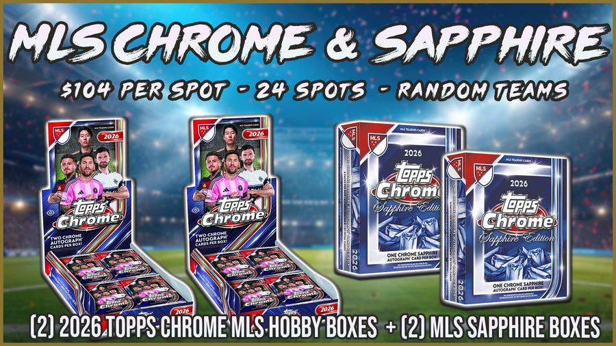 RGL #6004 - MLS Chrome & Sapphire (Random Team) (10/21/26)
