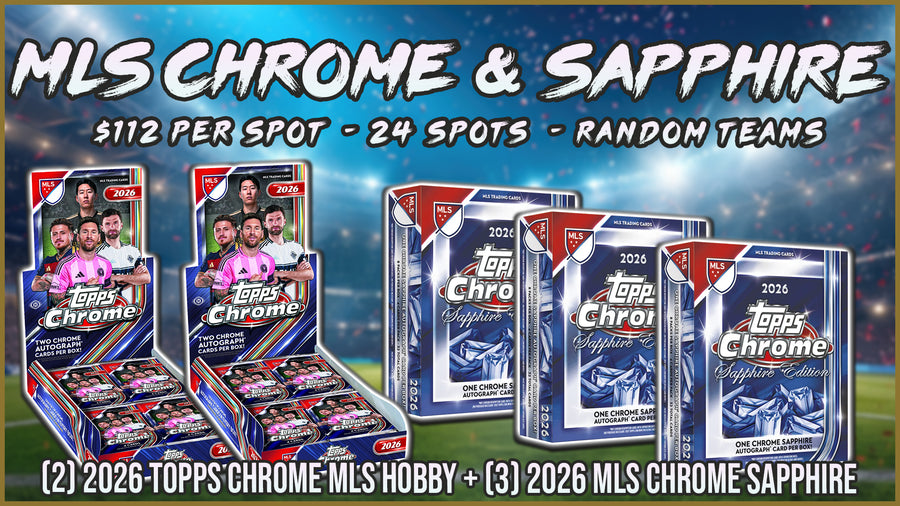 RGL #6024 - MLS Chrome & Sapphire (Random Team) (10/28/26)