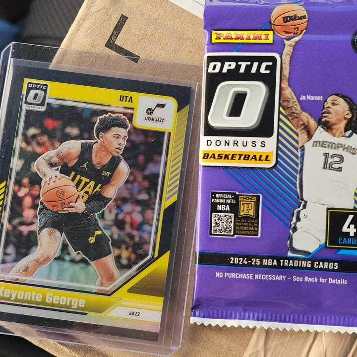 Crazy tough pull - 1/1 Black out of Optic Retail NBA for Stephen Teix