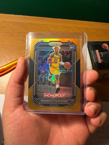 Drew M pulled a Benny Black Gold numbered to 8 from a giveaway box