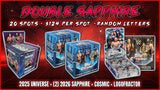 25% Filler - JML #1015 - Double Sapphire - Random Letter (First Name) (8/5/26)