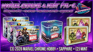 JML #1030 - Marvel Chrome & Mint PYL/PYC (Pick Your Letter/Character) (First Name) (8/20/26)