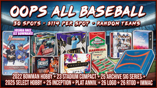 JML #1033 - Oops All Baseball (Random Team) (8/20/26)