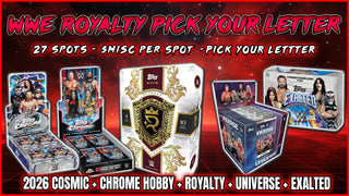 JML #1035 - WWE Royalty PYL (Pick Your Letter) (First Name) (8/27/26)