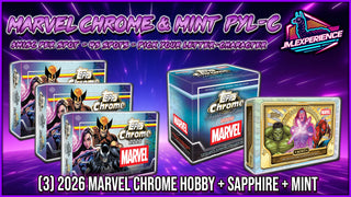 JML #1037 - Marvel Chrome & Mint PYL/PYC (Pick Your Letter/Character) (First Name) (8/27/26)