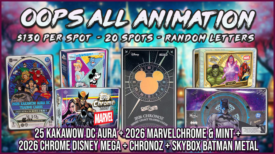 JML #1049 - Oops All Animation (Random Letter) (9/3/26)