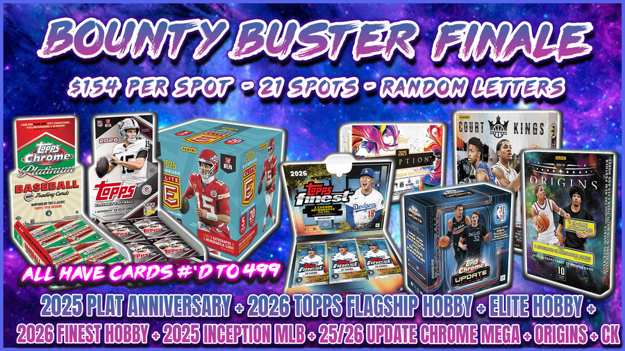 JML #1051 - Bounty Buster Finale (Random Letter) (9/3/26)