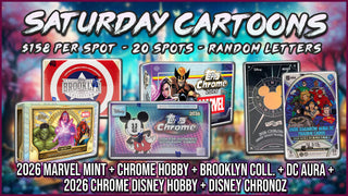 JML #1054 - Saturday Cartoons (Random Letter) (9/5/26)