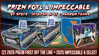 JML #1057 - Prizm FOTL & Impeccable (Random Team) (9/5/26)
