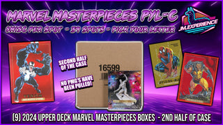 JML #1079 - Marvel Masterpieces PYL/PYC (Pick Your Letter/Character) (First Name) (9/19/26)
