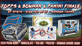 JML #1084 - Topps & Bowman & Panini Finale (Random Teams) (9/19/26)
