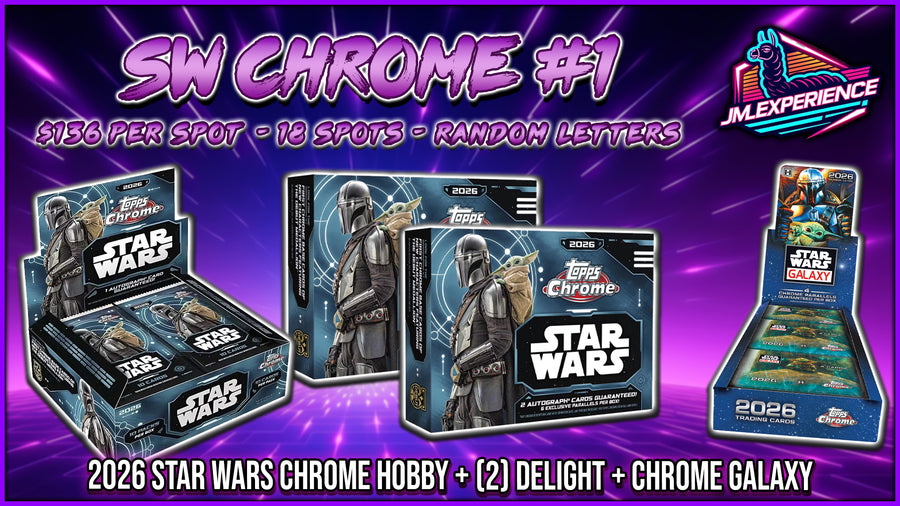 JML #1085 - Star Wars Chrome #1 (Random Letter) (10/1/26)