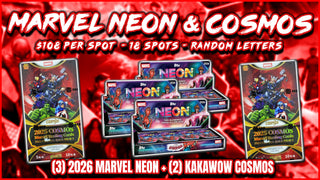 JML #1103 - Marvel Neon & Cosmos (Random Letter) (10/15/26)