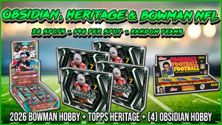 JML #1109 - Obsidian, Heritage & Bowman NFL (Random Team) (10/22/26)
