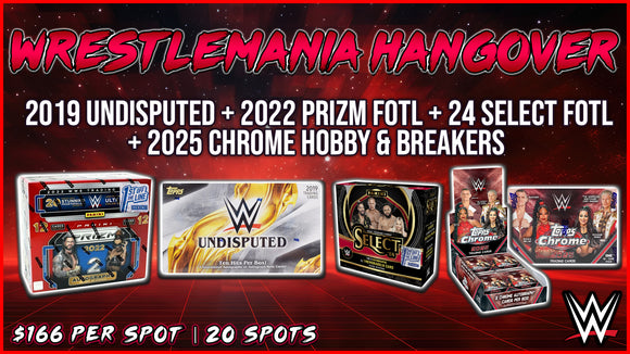 RGL #4030 - Wrestlemania Hangover Mixer (4/23/25)
