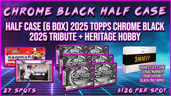 RGL #4066 - Half Case Chrome Black MLB Mixer #2 (4/30/25)