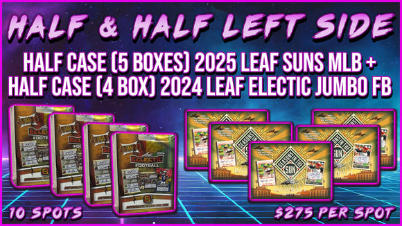 RGL #4064 - Half & Half Leaf Baseball & Football Left Side (4/30/25)