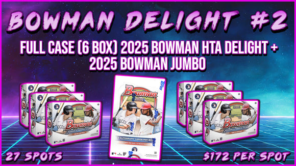 RGL #BONUS  - Bowman HTA Delight Full Case Mixer #3 (5/7/25)