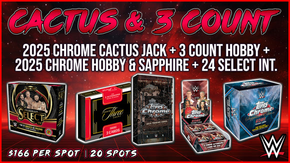 RGL #4102 - Cactus & 3 Count WWE (5/10/25)