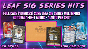 RGL #4127 - Leaf Signature Series MultiSport Random Hits (5/17/25)