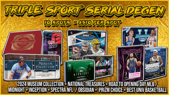 RGL #4357 - Triple Sport Degen Left Side Serial (7/16/25)