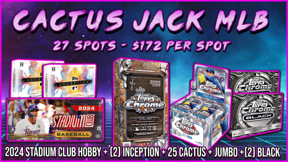 RGL #4436 - Cactus Jack MLB (8/9/25)