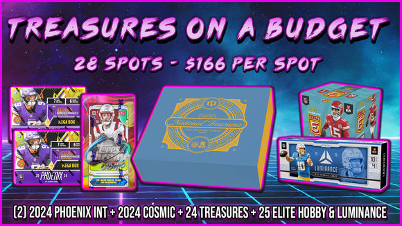 RGL #4439 - Treasures on a Budget NFL (8/9/25)
